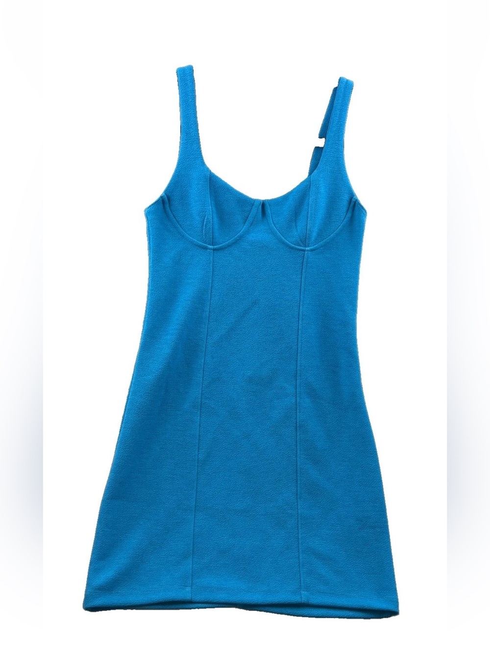 Zara NWT Bodycon Sleeveless Dress Mini Textured Small